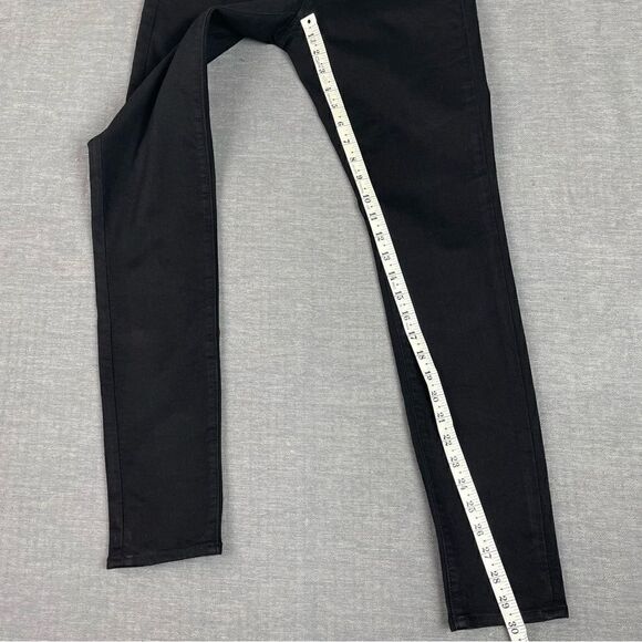 LOFT Ann Taylor Black Curvy Skinny Denim Stretch Jeans Women’s Size 25 - Picture 5 of 7